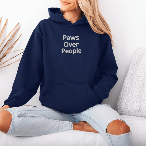 This cozy embroidered gem is perfect for those who would rather hang out with a wagging tail or a purring fluffball than deal with… well, humans.